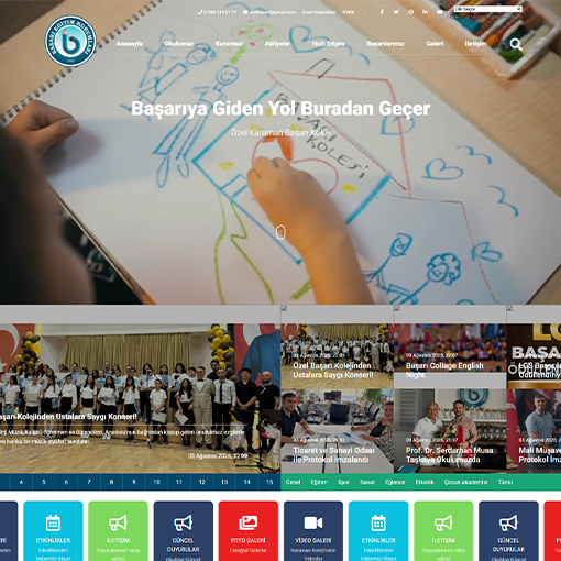 Video Slider Kolej Özel Konsept Tasarım