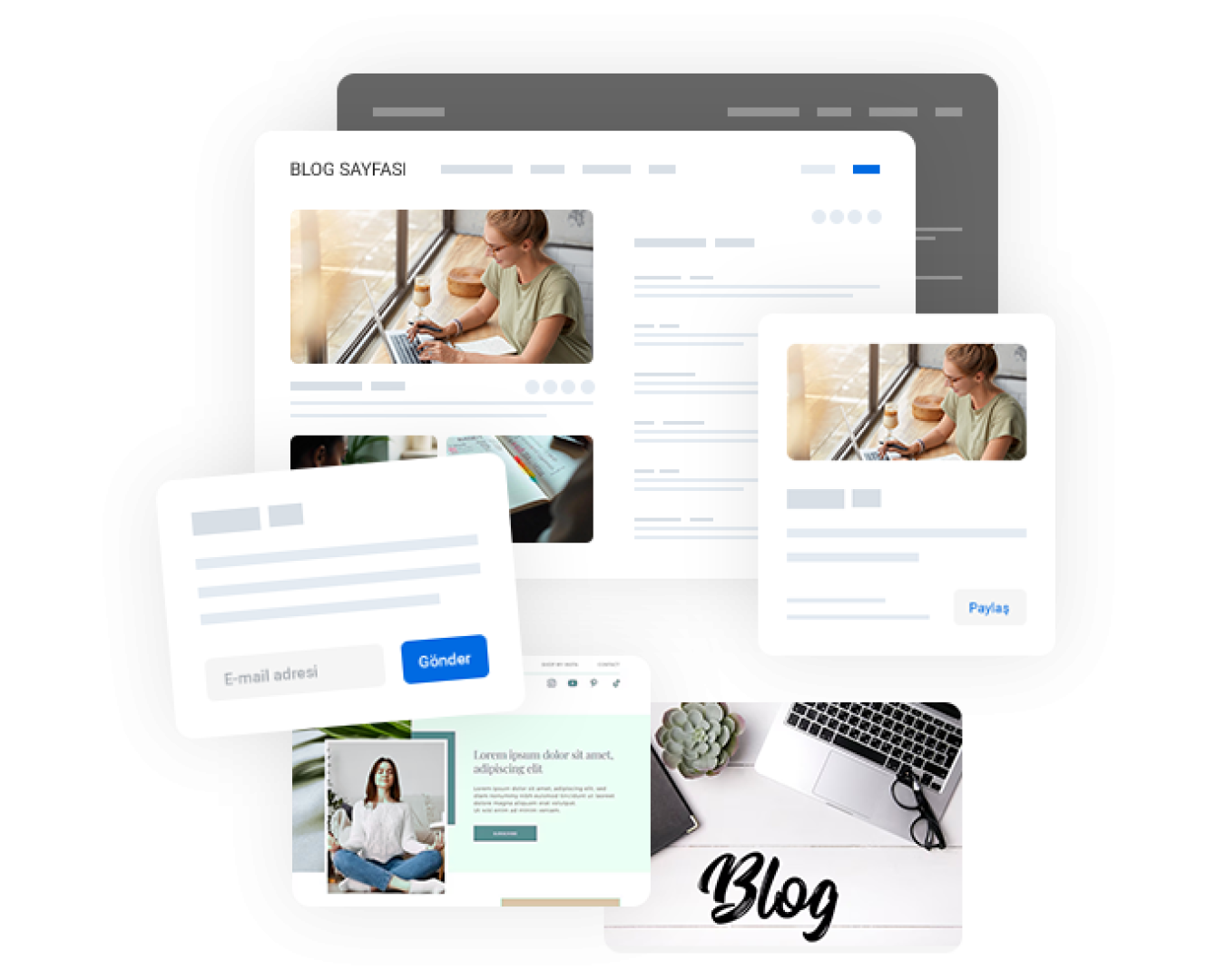 Blog Sayfası Oluşturma ve Sosyal Medya Desteği